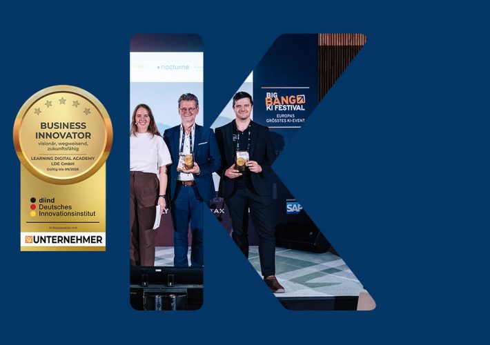 Business Innovator Auszeichnung Big Bang KI Festival